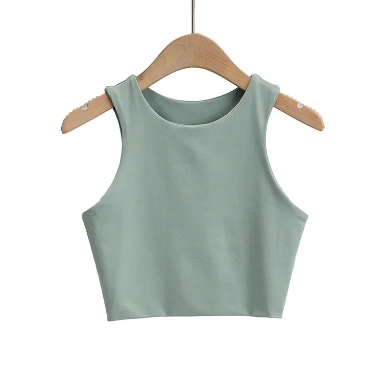 Sleeveless Summer Crop Top — Image 11