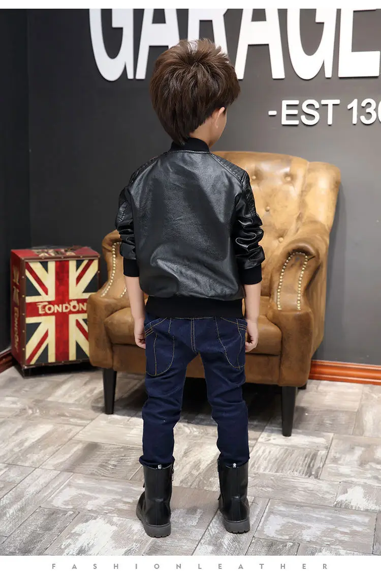 Boys' Velvet Winter Jacket — Image 7