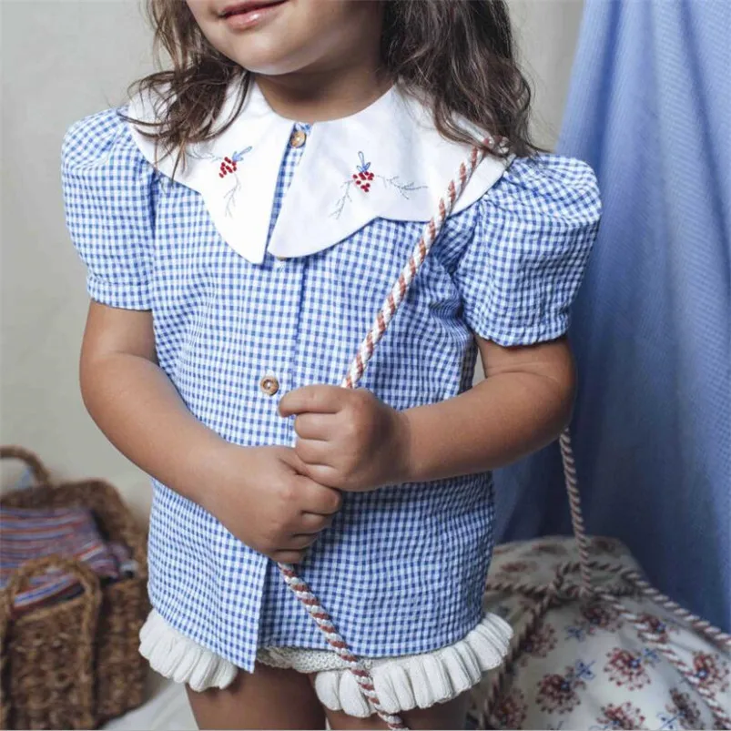 Girls' Floral Blouse — Image 8