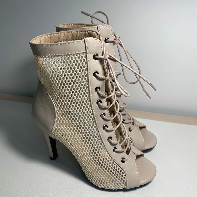 Mesh Summer High Heels — Image 35