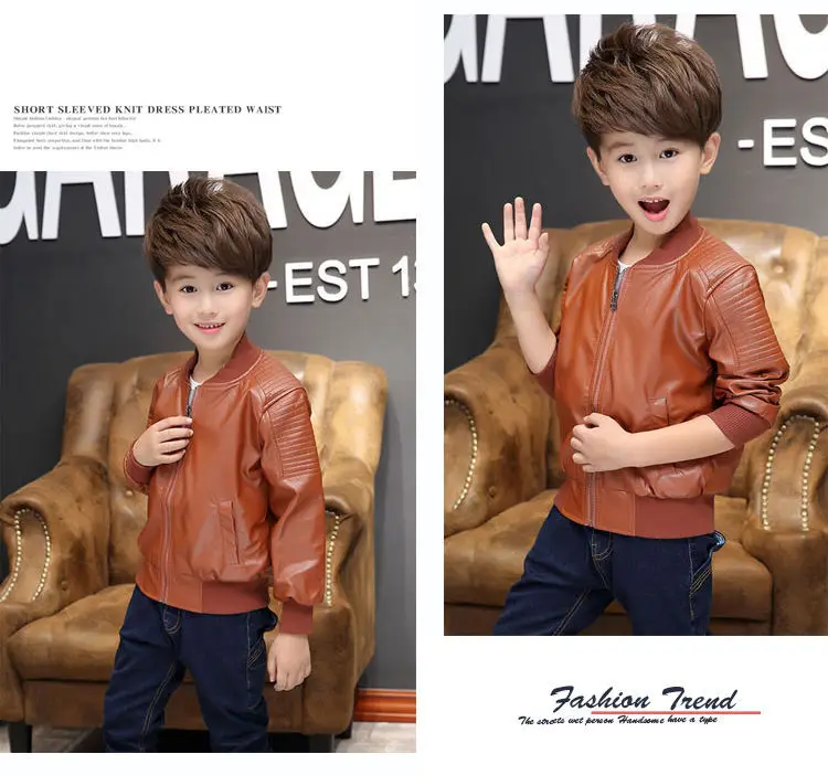 Boys' Velvet Winter Jacket — Image 8
