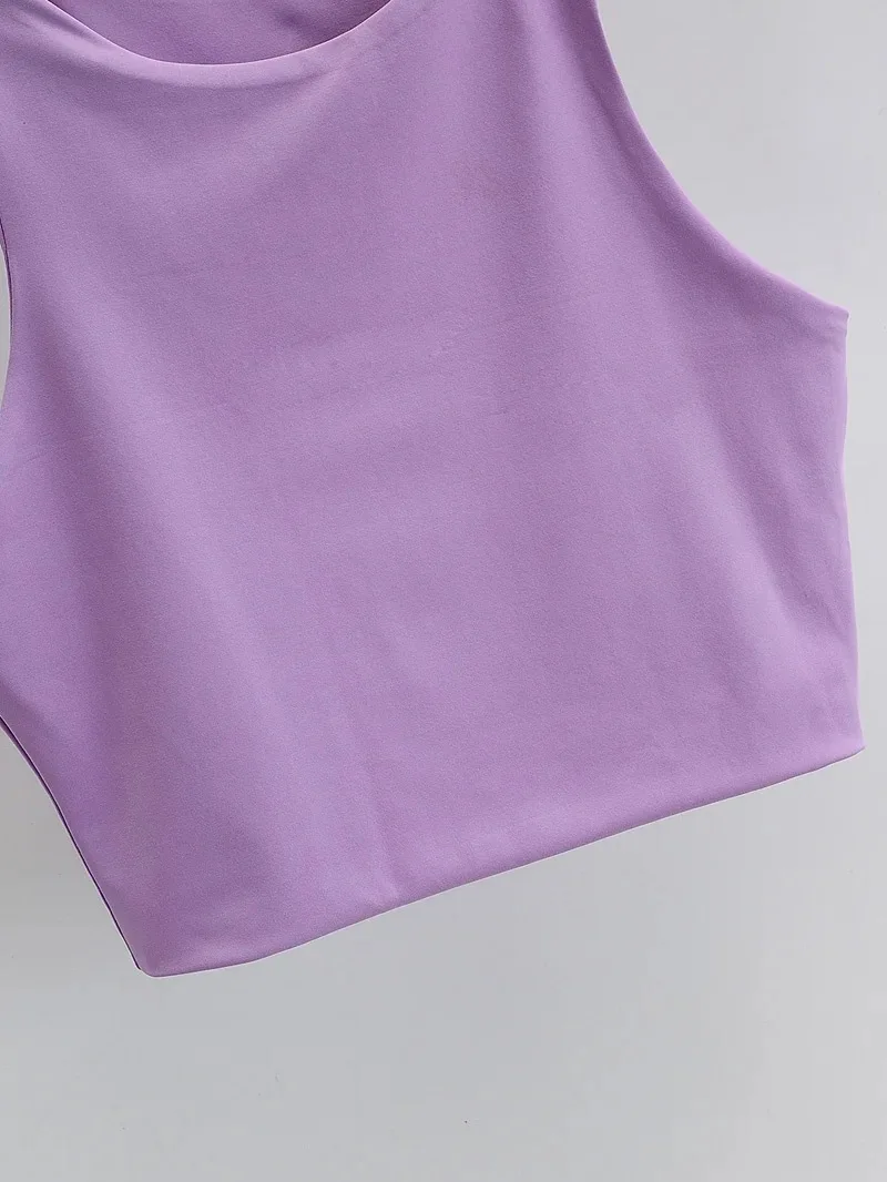 Sleeveless Summer Crop Top — Image 21