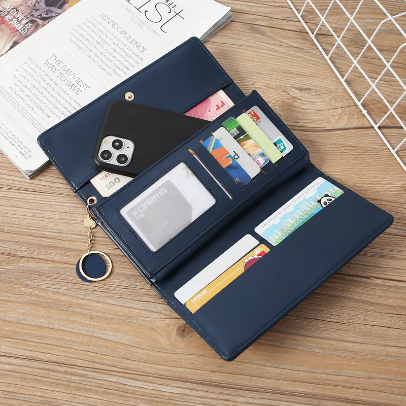 Casual Leather Long Wallet — Image 25