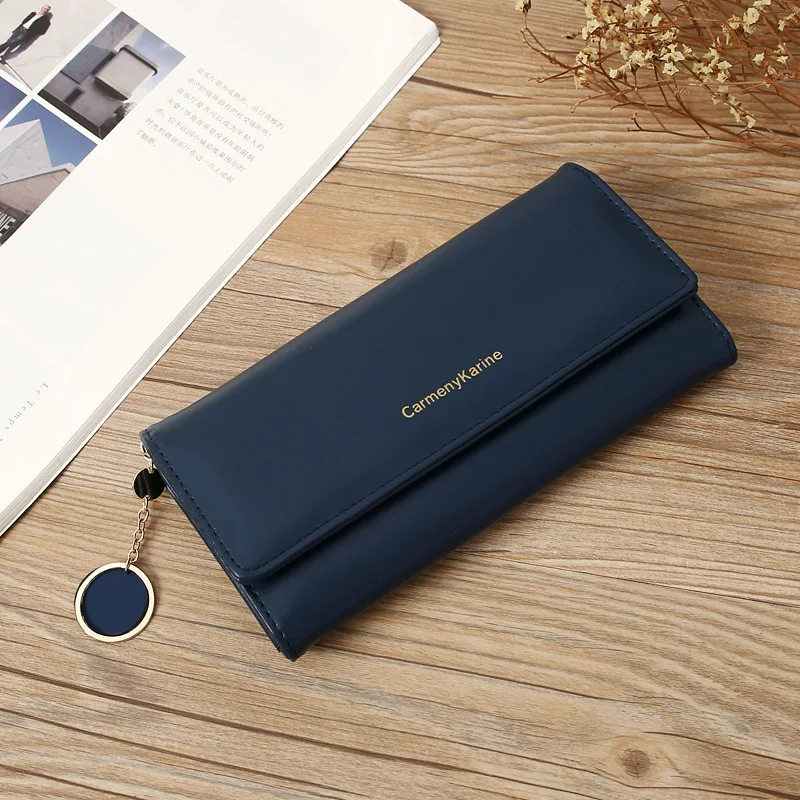 Casual Leather Long Wallet — Image 15