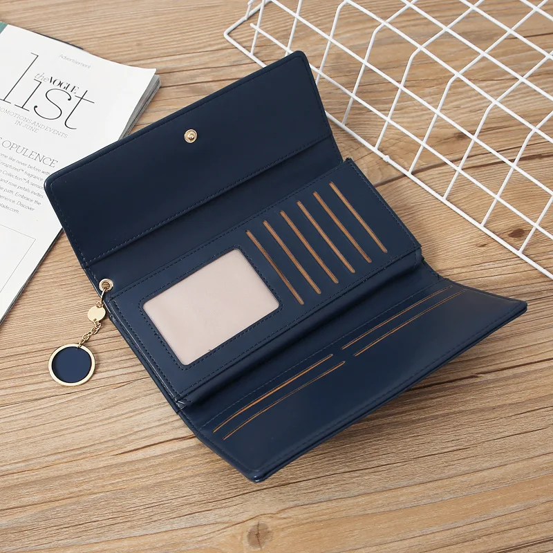Casual Leather Long Wallet — Image 26