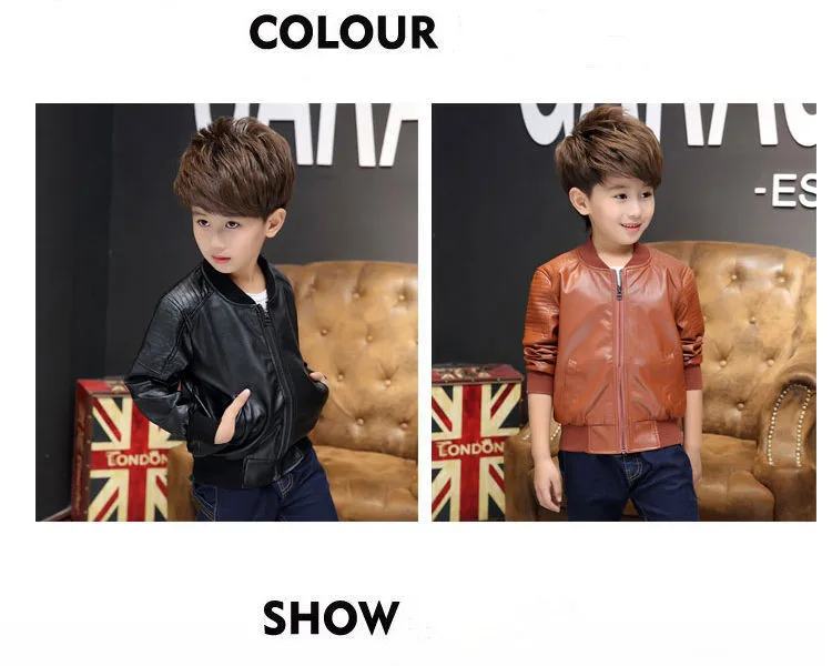 Boys' Velvet Winter Jacket — Image 4