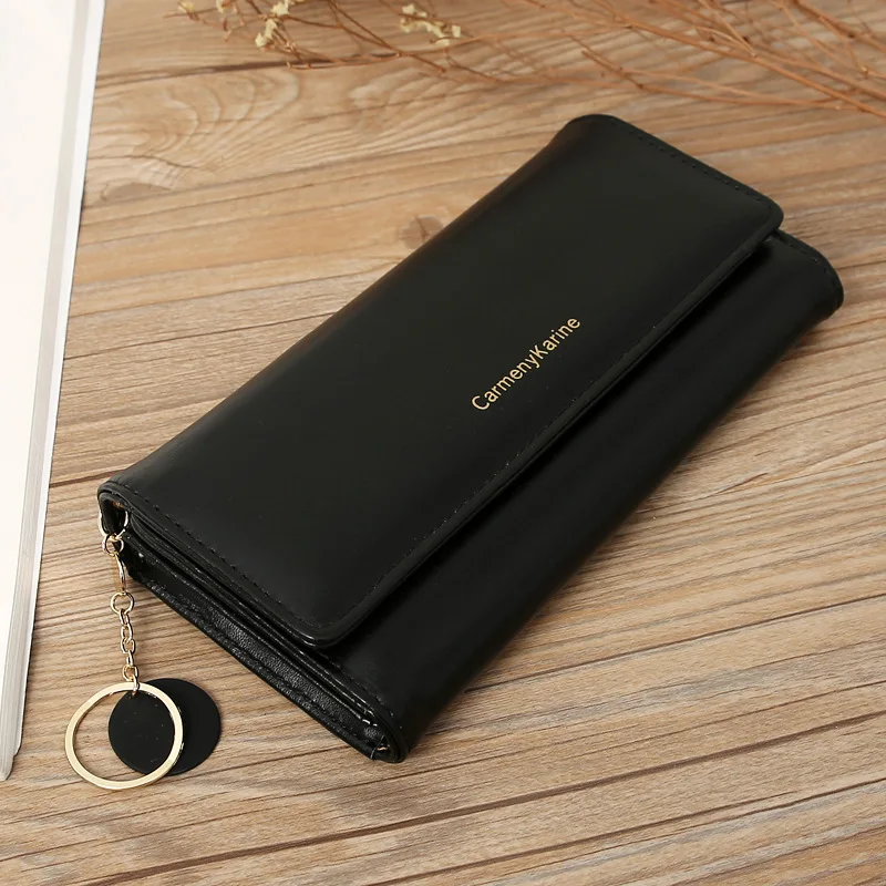 Casual Leather Long Wallet — Image 13