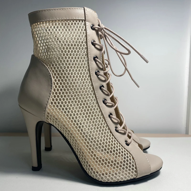Mesh Summer High Heels — Image 33