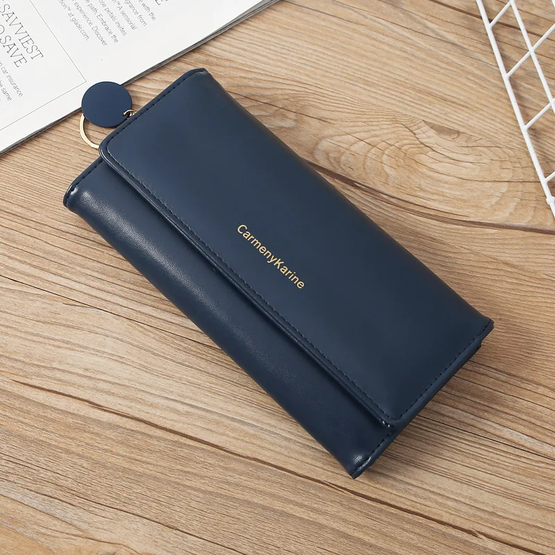 Casual Leather Long Wallet — Image 20