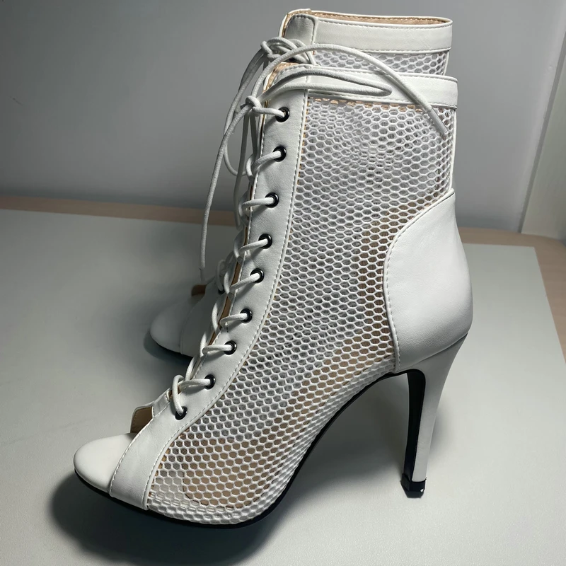 Mesh Summer High Heels — Image 26