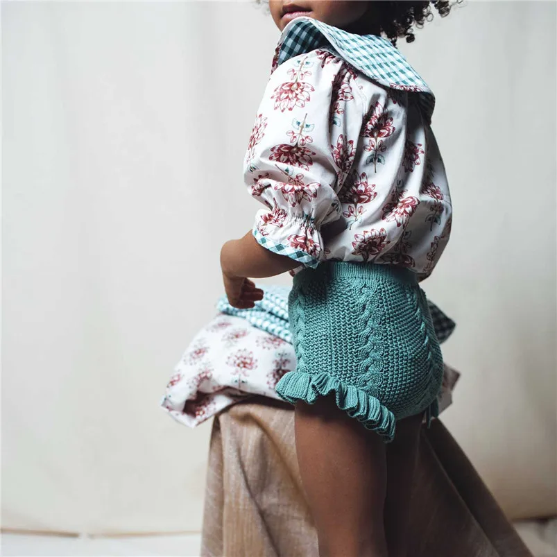 Girls' Floral Blouse — Image 9