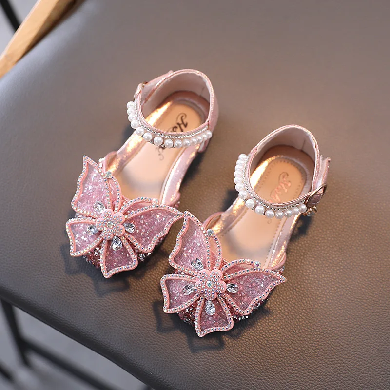Girls' Rhinestone Summer Sandals — Image 8