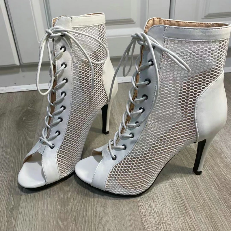 Mesh Summer High Heels — Image 28