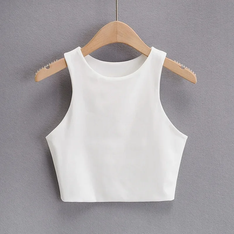 Sleeveless Summer Crop Top — Image 10