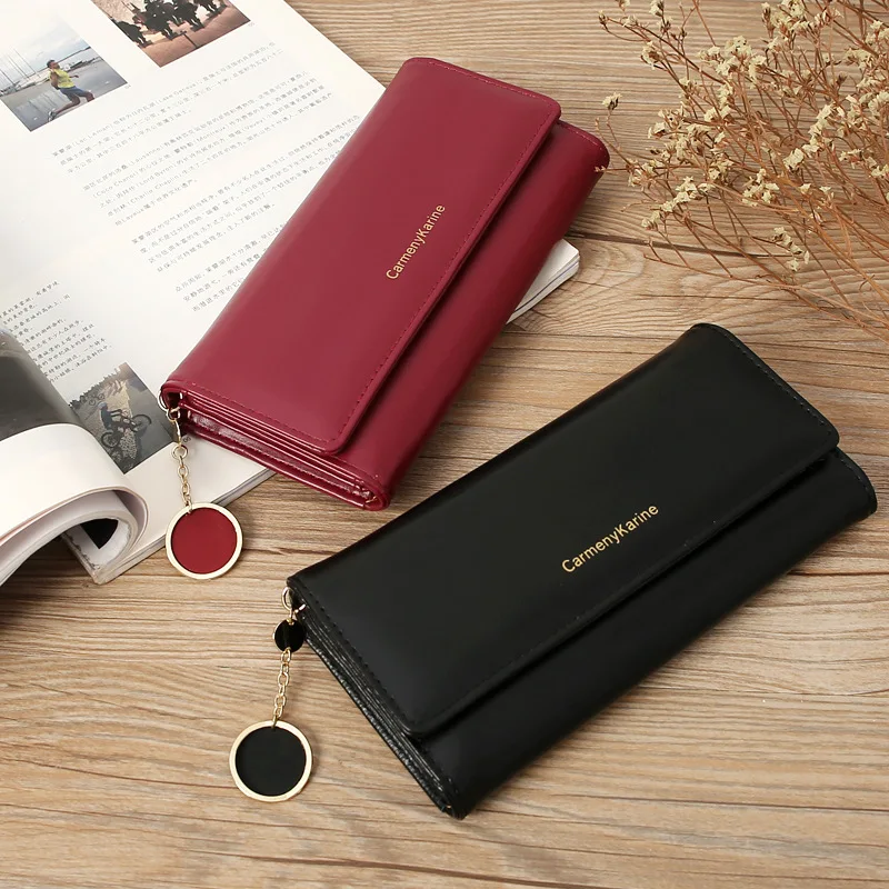 Casual Leather Long Wallet — Image 18