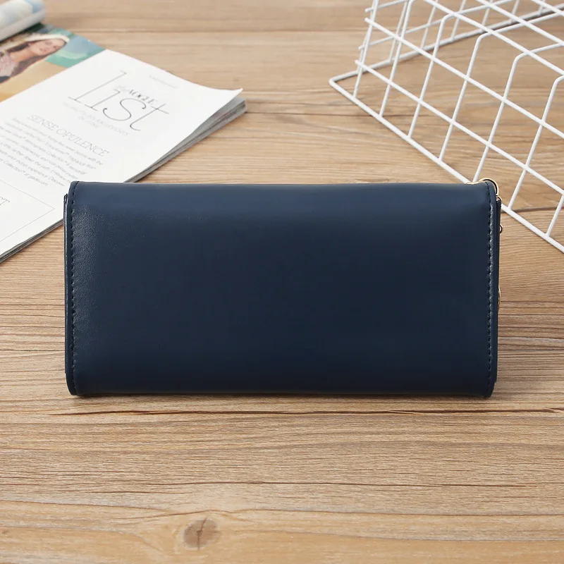 Casual Leather Long Wallet — Image 22