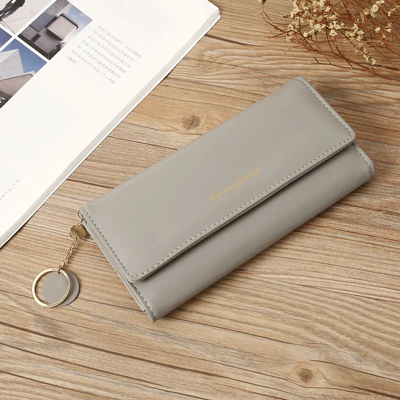 Casual Leather Long Wallet — Image 14