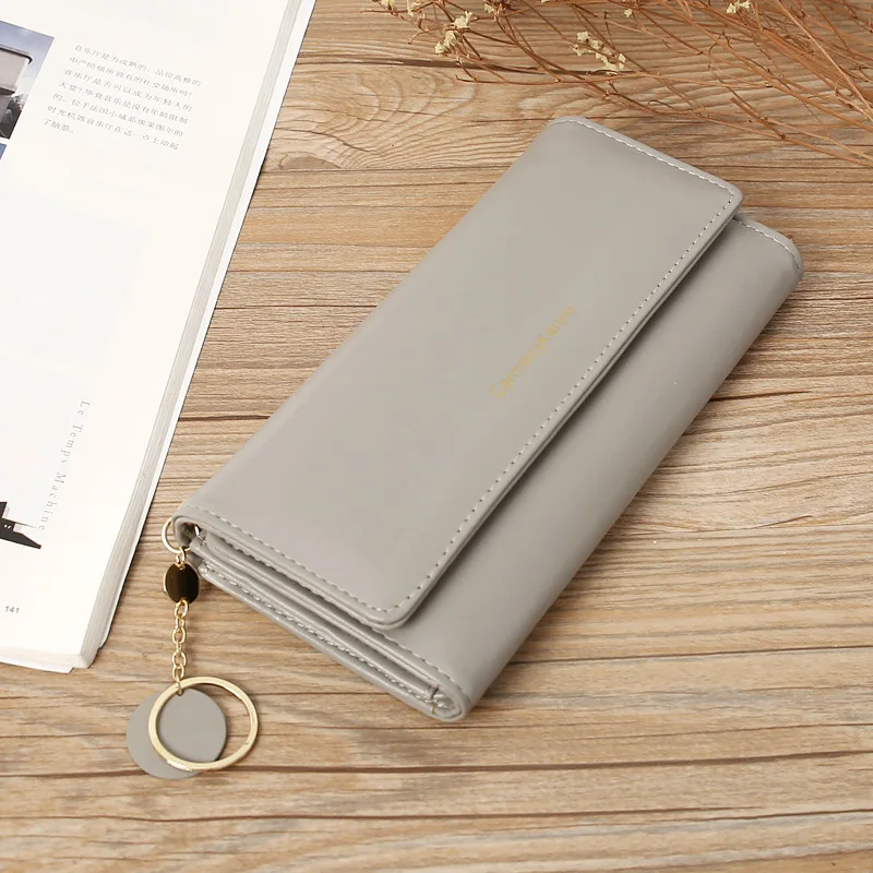Casual Leather Long Wallet — Image 12