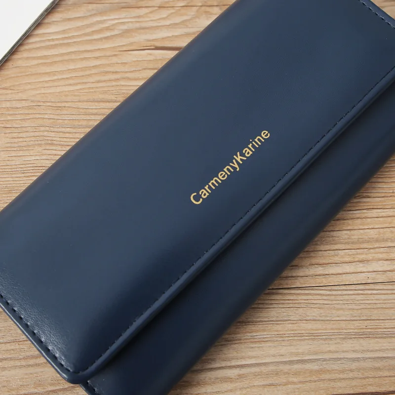 Casual Leather Long Wallet — Image 23