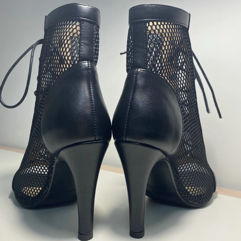 Mesh Summer High Heels — Image 12