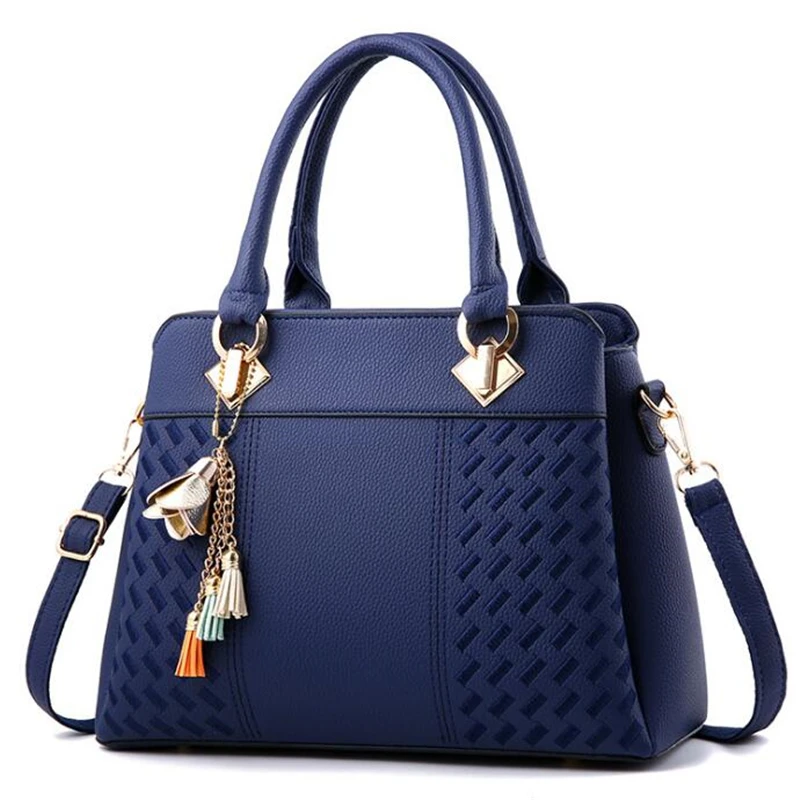 Crossbody Bag with Tassels — Image 11