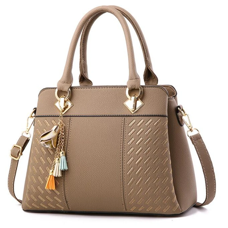 Crossbody Bag with Tassels — Image 12