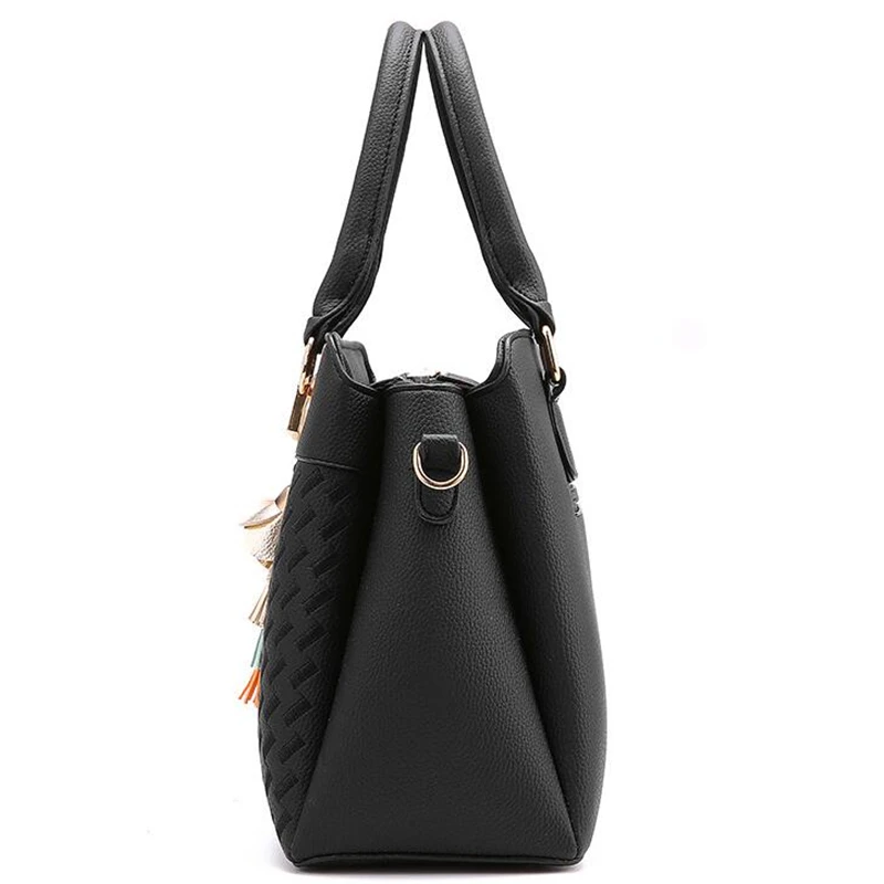 Crossbody Bag with Tassels — Image 16
