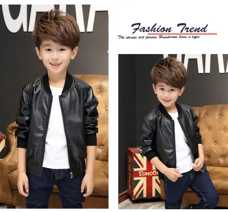 Boys' Velvet Winter Jacket — Image 5