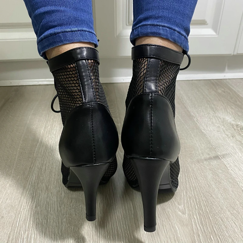 Mesh Summer High Heels — Image 20