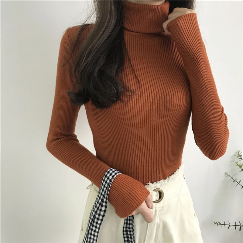 بلوفر كوري شتوي برقبة عالية — صورة 39