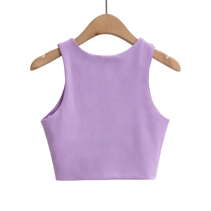 Sleeveless Summer Crop Top — Image 16