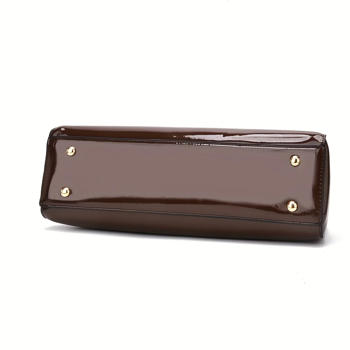 Faux Leather Handbag — Image 7