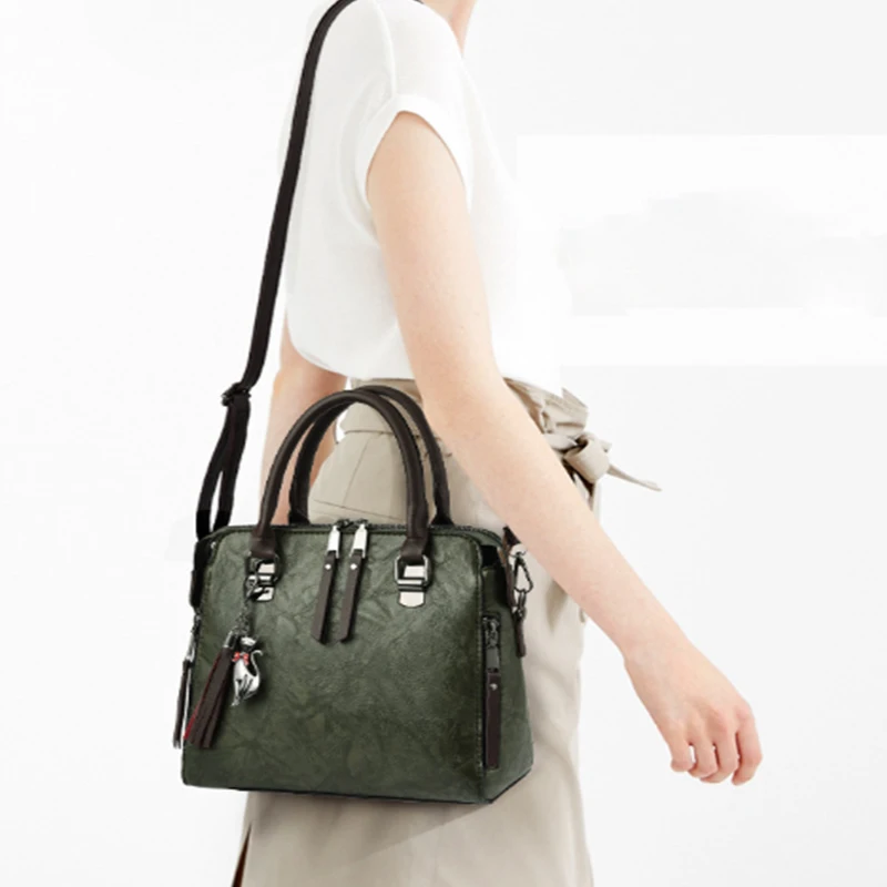 Crossbody Bag with Tassels — Image 45