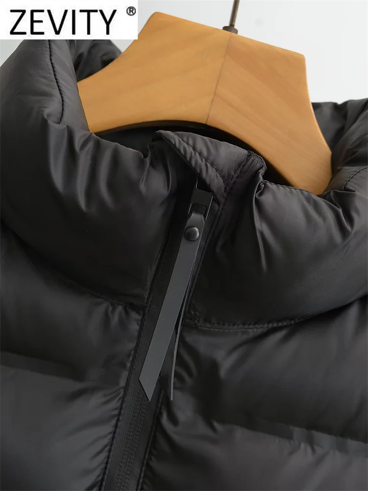 Vintage Long Sleeve Puffer Jacket — Image 9
