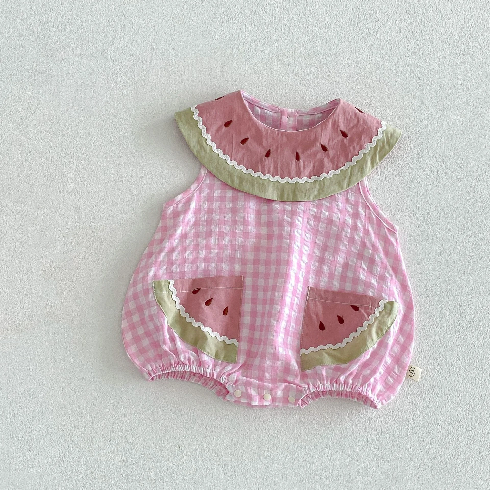 Kids' Plaid Summer Dress — Image 4
