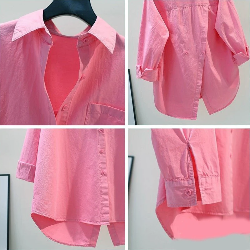 Elegant Loose Asymmetric Formal Shirt — Image 10