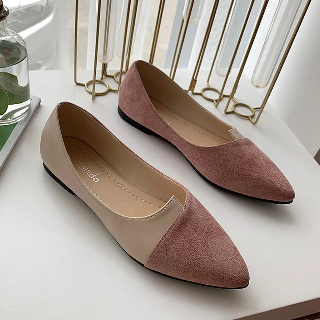 Solid Pointed-Toe Shoes — Image 15