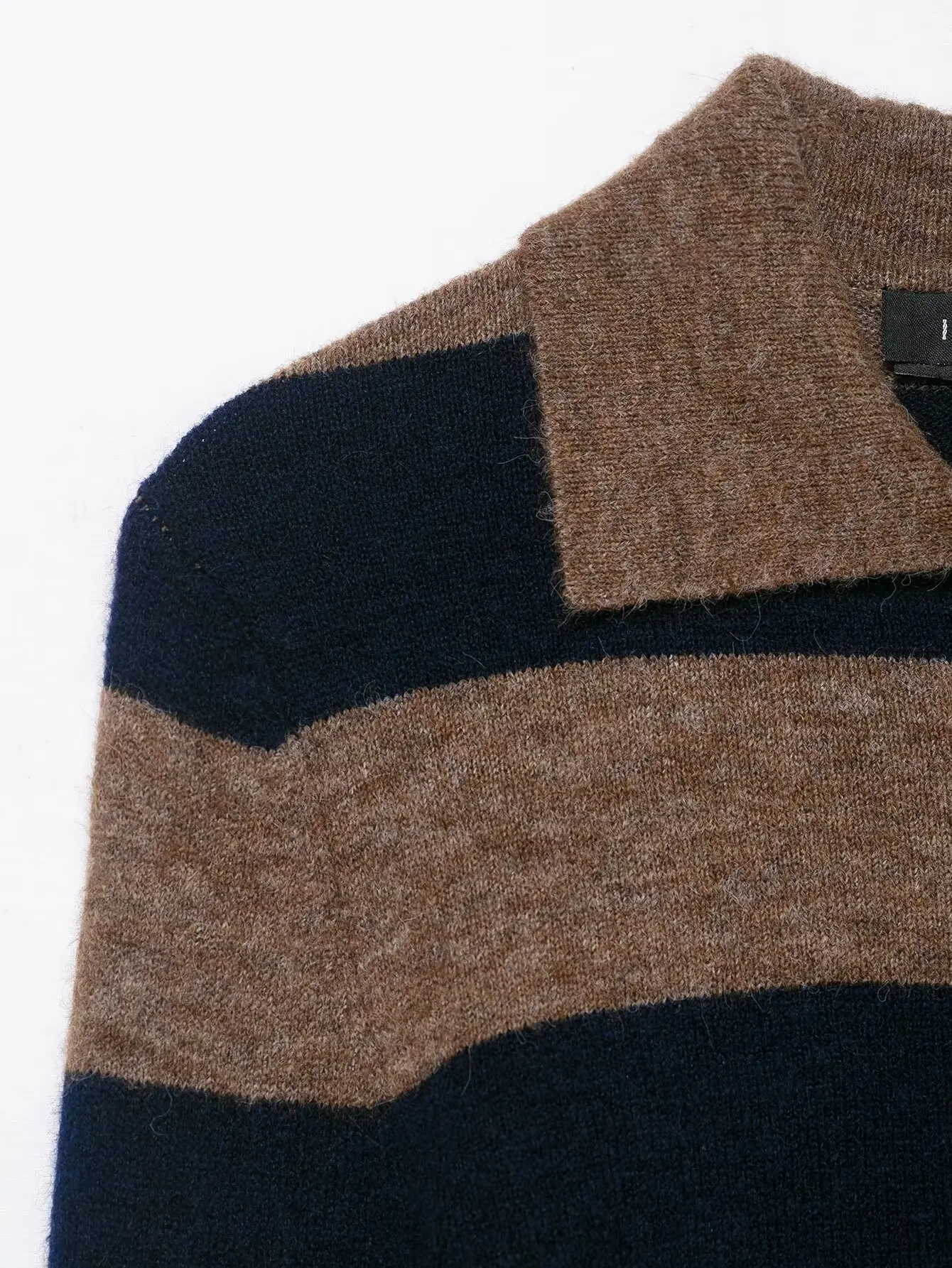 Striped Knitted Cardigan — Image 6