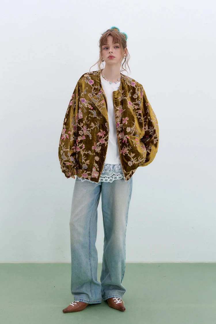 Velvet Short Jacket — Image 5