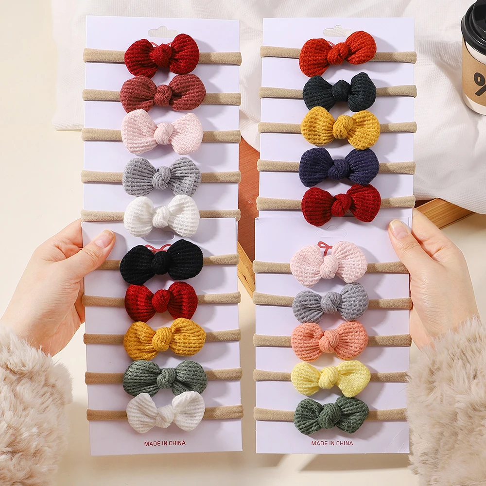 Baby 5-Piece Solid Set with Bow — Image 31