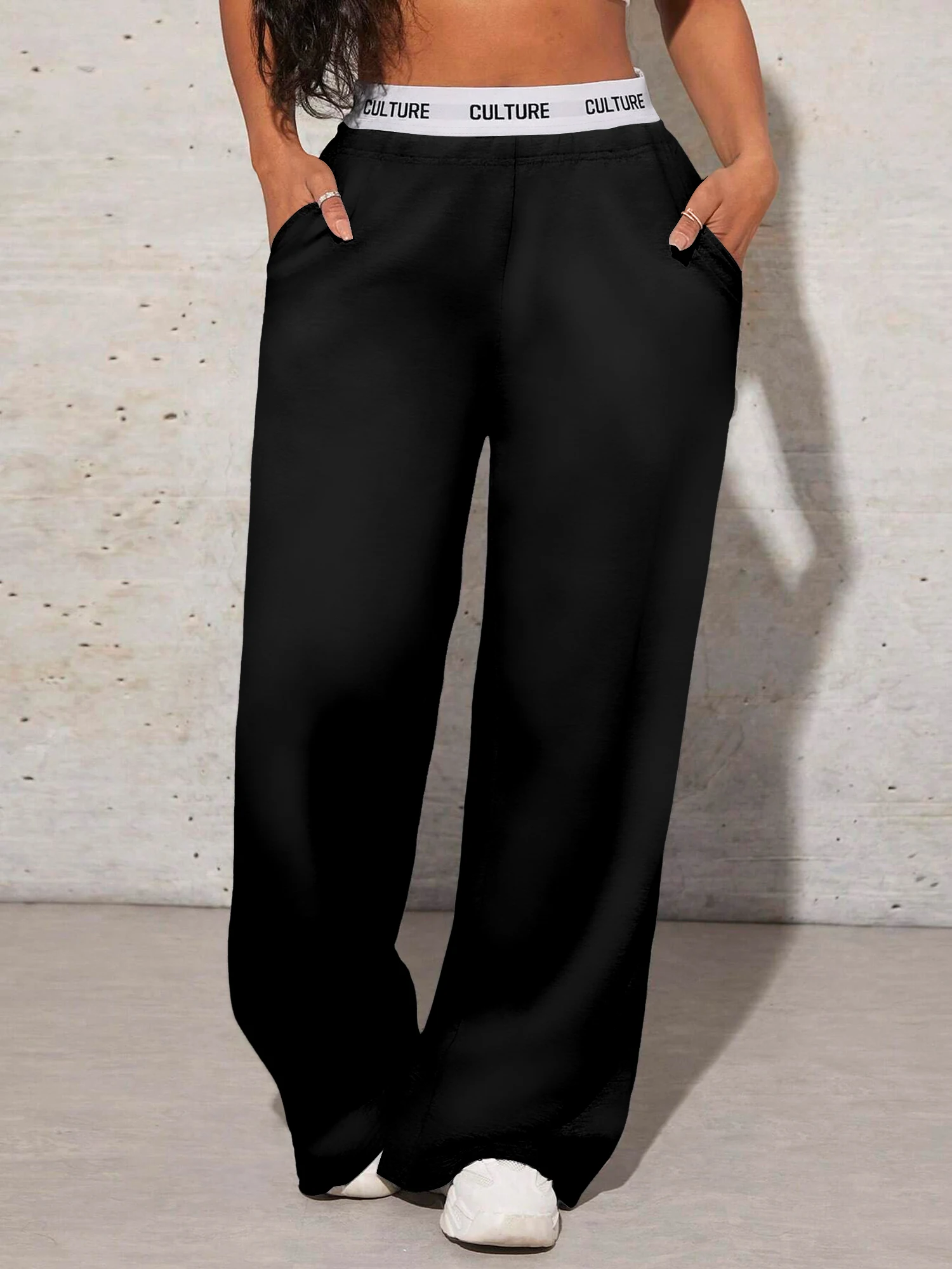Vintage Tummy Control Wide-Leg Pants — Image 11