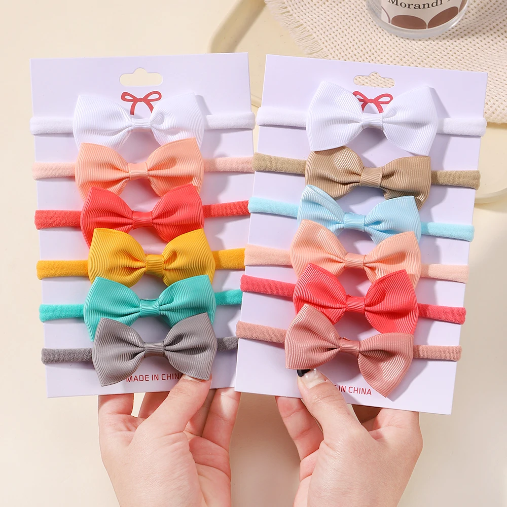 Baby 5-Piece Solid Set with Bow — Image 24