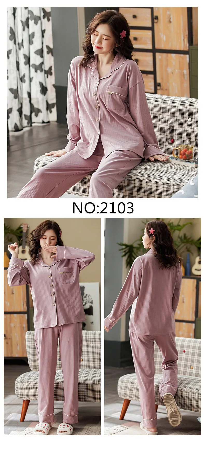 Pajamas with Buttons — Image 20