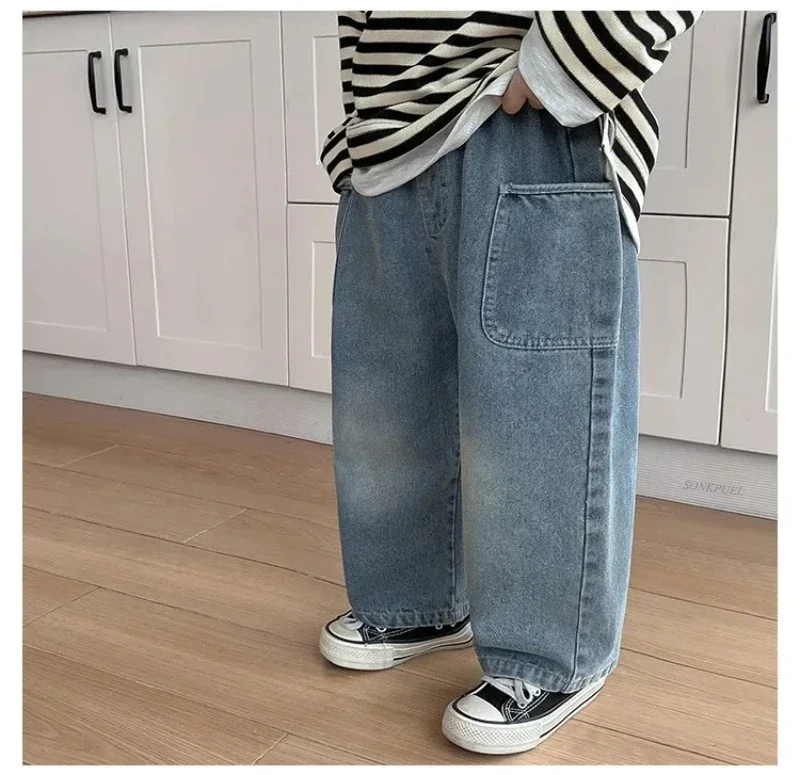 Kids' Solid Autumn Pants — Image 10