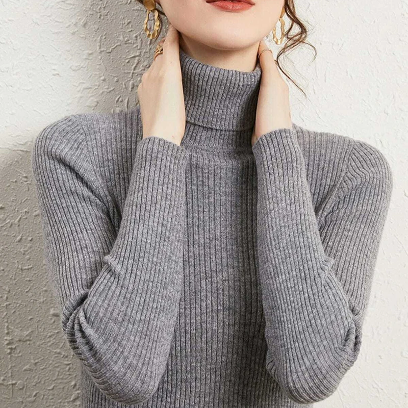 Turtleneck Winter Pullover — Image 20