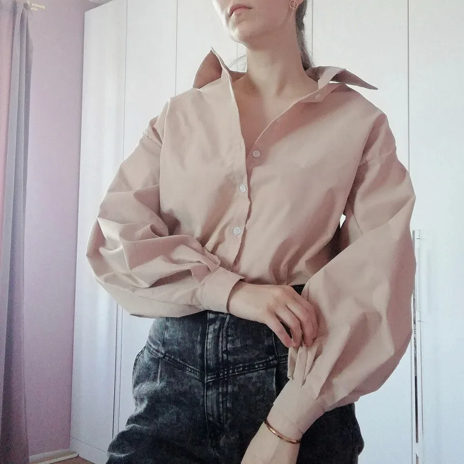 Elegant Long Sleeve Autumn Blouse — Image 7