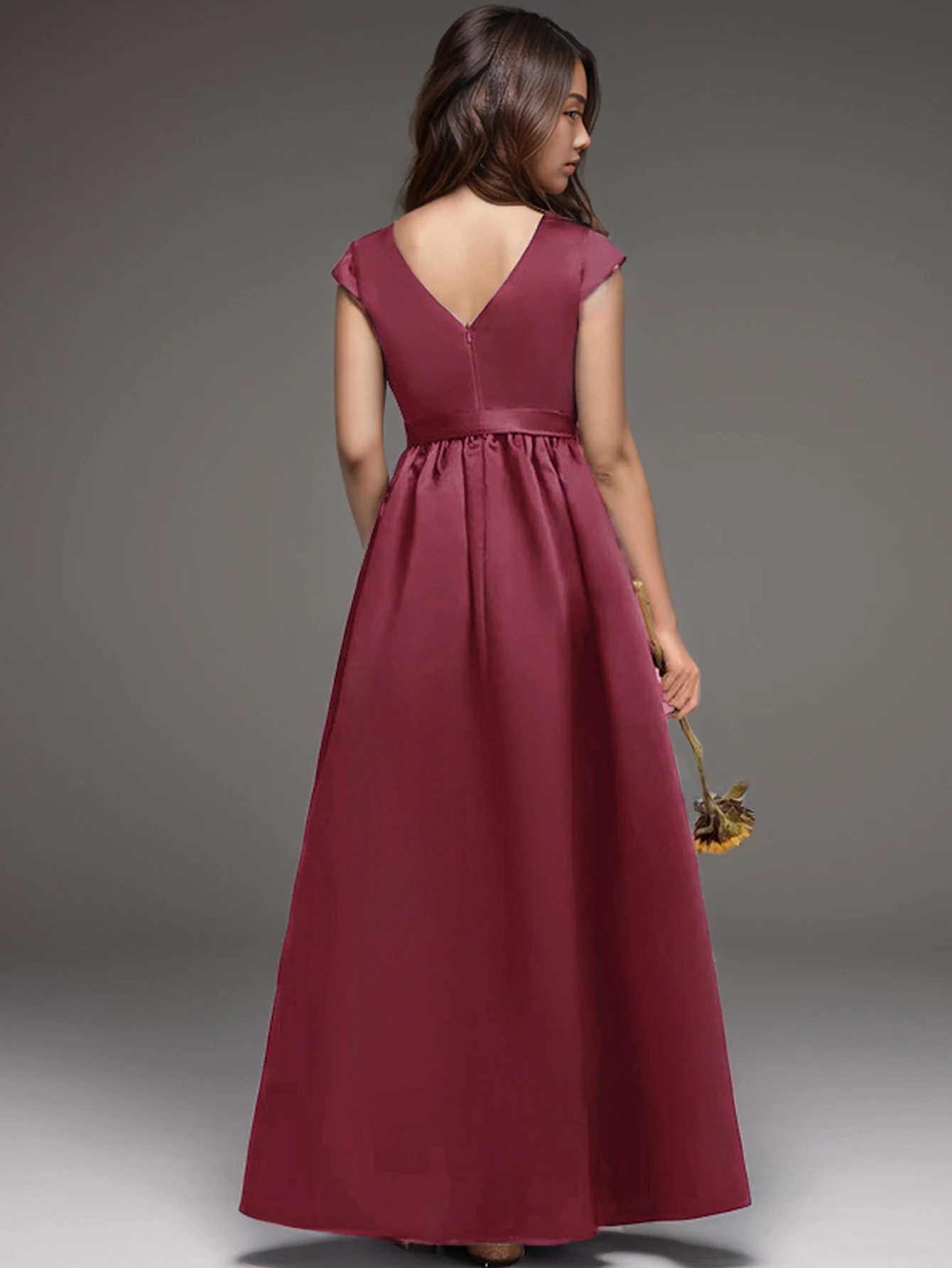 Girls' Open-Back Formal Dress — Image 13