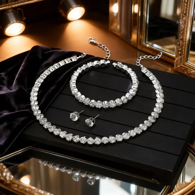 Crystal Round Jewelry Set — Image 9