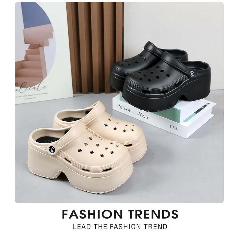 Thick High-Heel Summer Slippers — Image 12