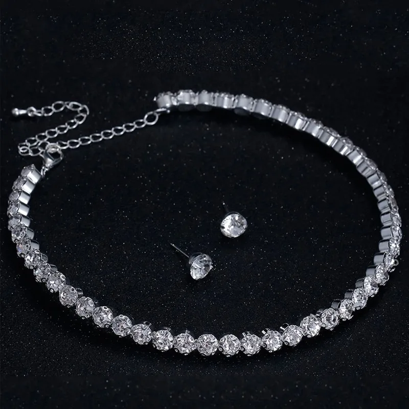 Crystal Round Jewelry Set — Image 11